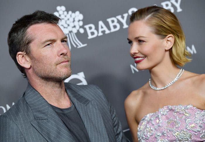 Sam Worthington y Lara Bingle