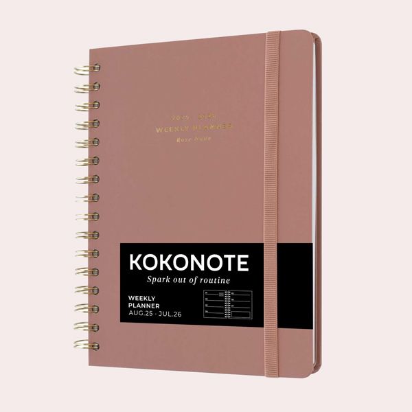Kokonote Agenda escolar 2025-2026 Semana Vista