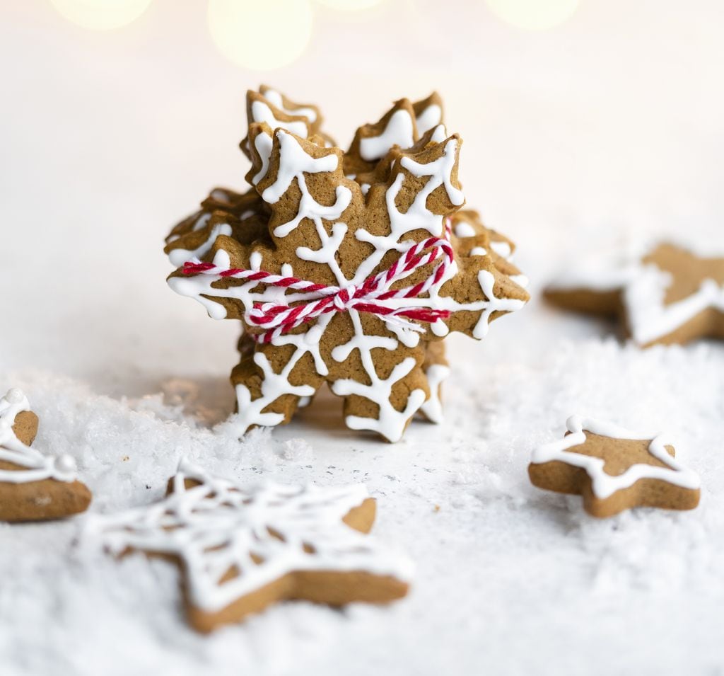 Galleta de jengibre vegana