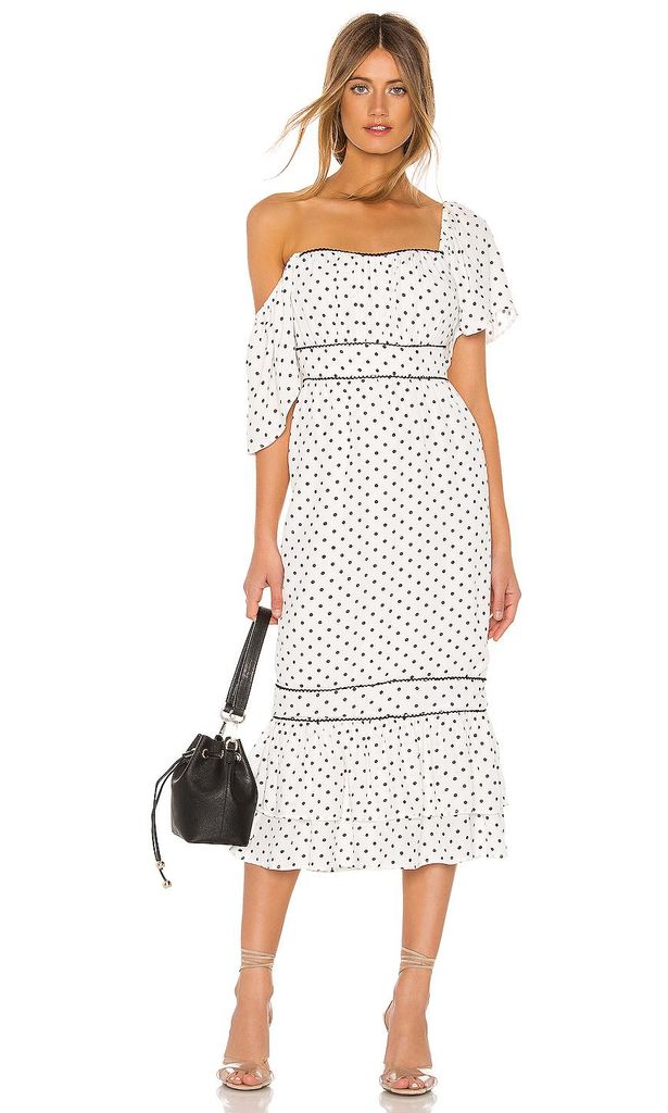 vestido polka dots para la primavera