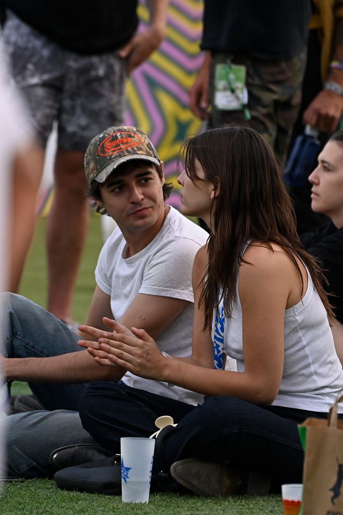 Ona Mafalda y su novio, en el Mad Cool 2026