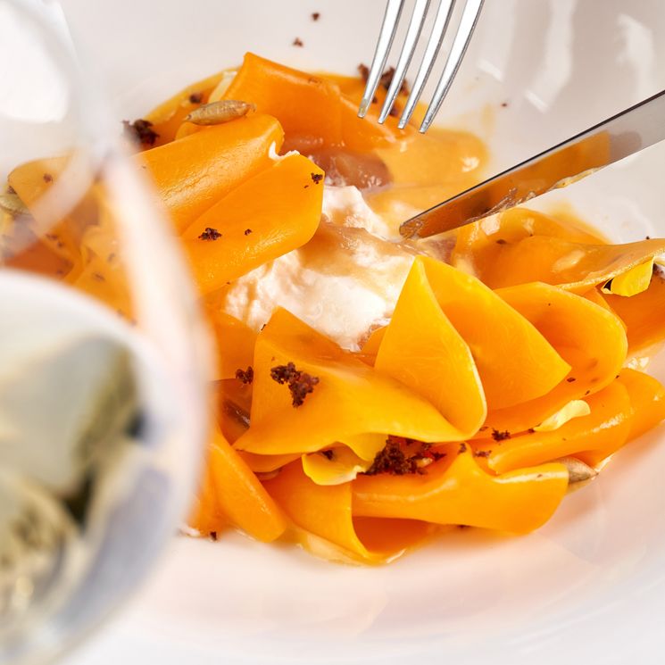 Carpaccio calabaza.