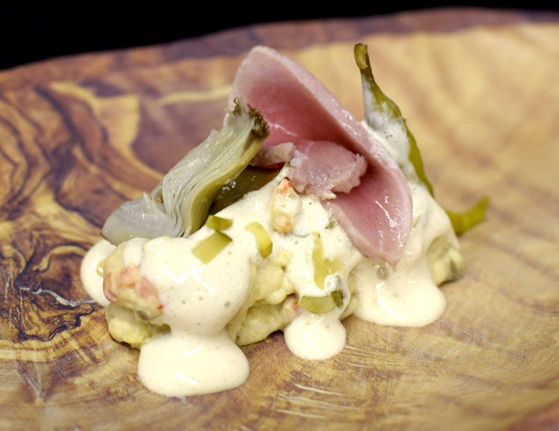 Ensaladilla rusa de Moscatel