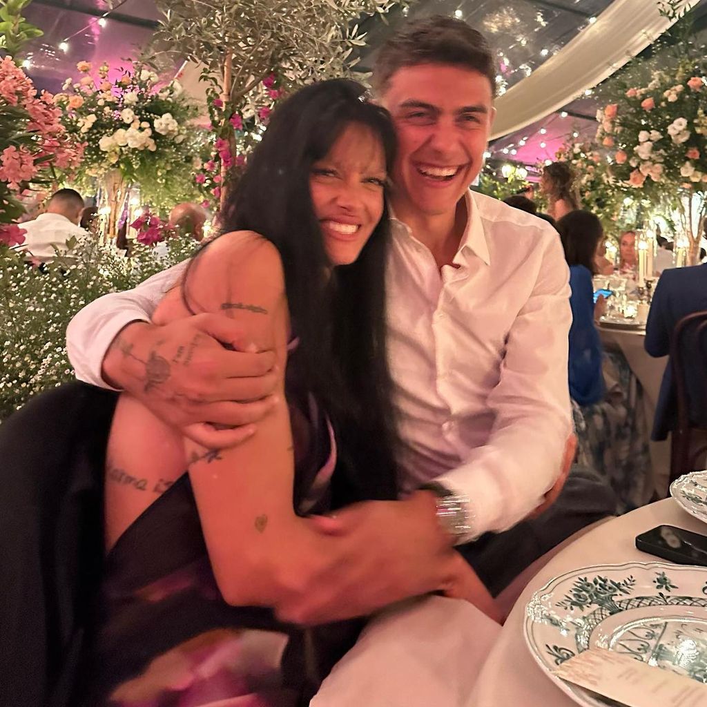 Oriana Sabatini y Paulo Dybala