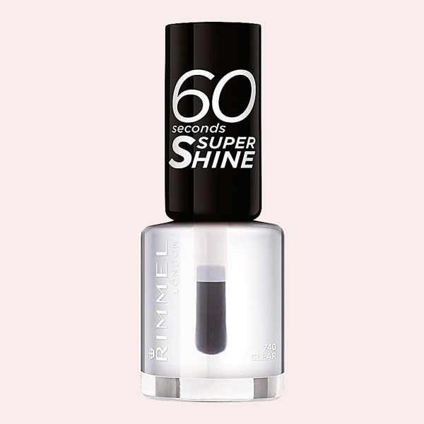 Rimmel London 60 Seconds Super Shine Esmalte de Uñas Tono 740 Clear