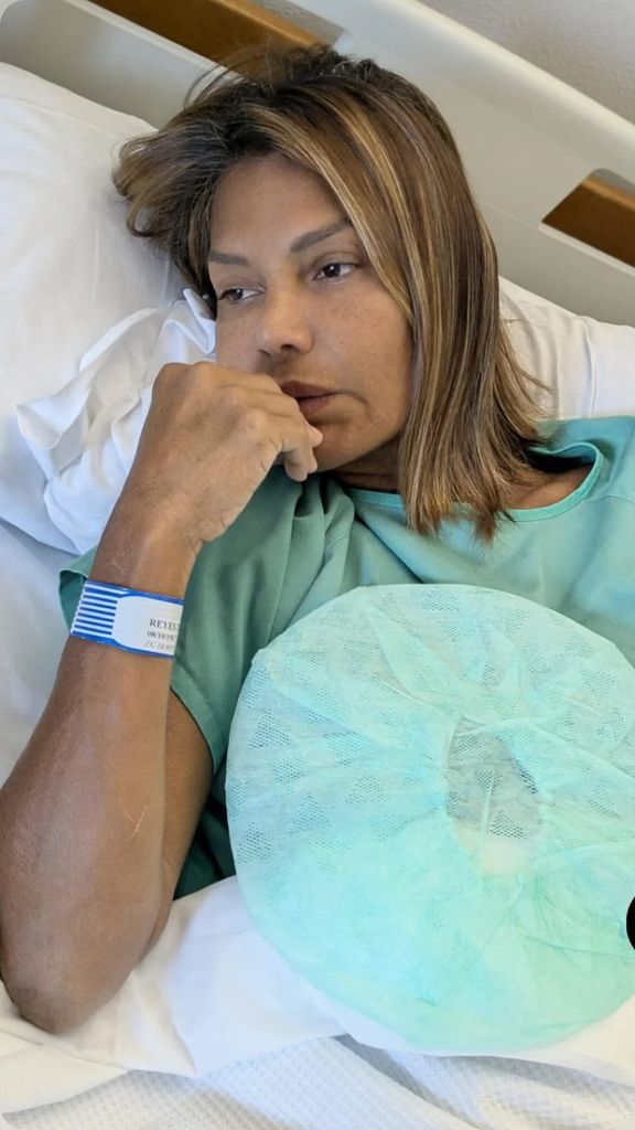 Ivonne Reyes actualiza sobre su estado de salud desde el hospital