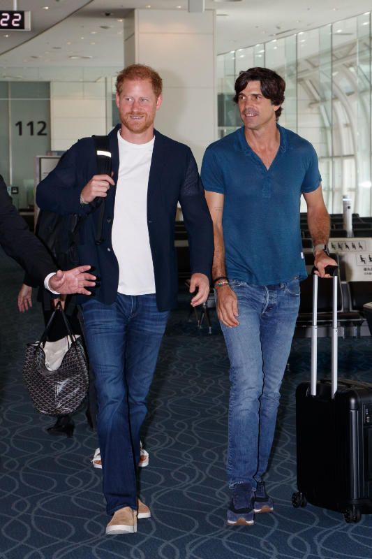 Principe Harry y Nacho Figueras