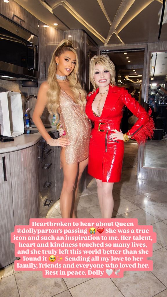Paris Hilton se sinceró sobre lo mucho que extrañará a Dolly Parton