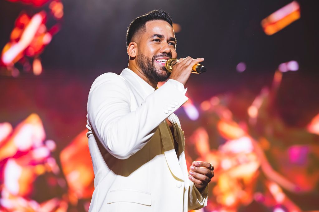 Romeo Santos en su concierto en Madrid, julio 2023