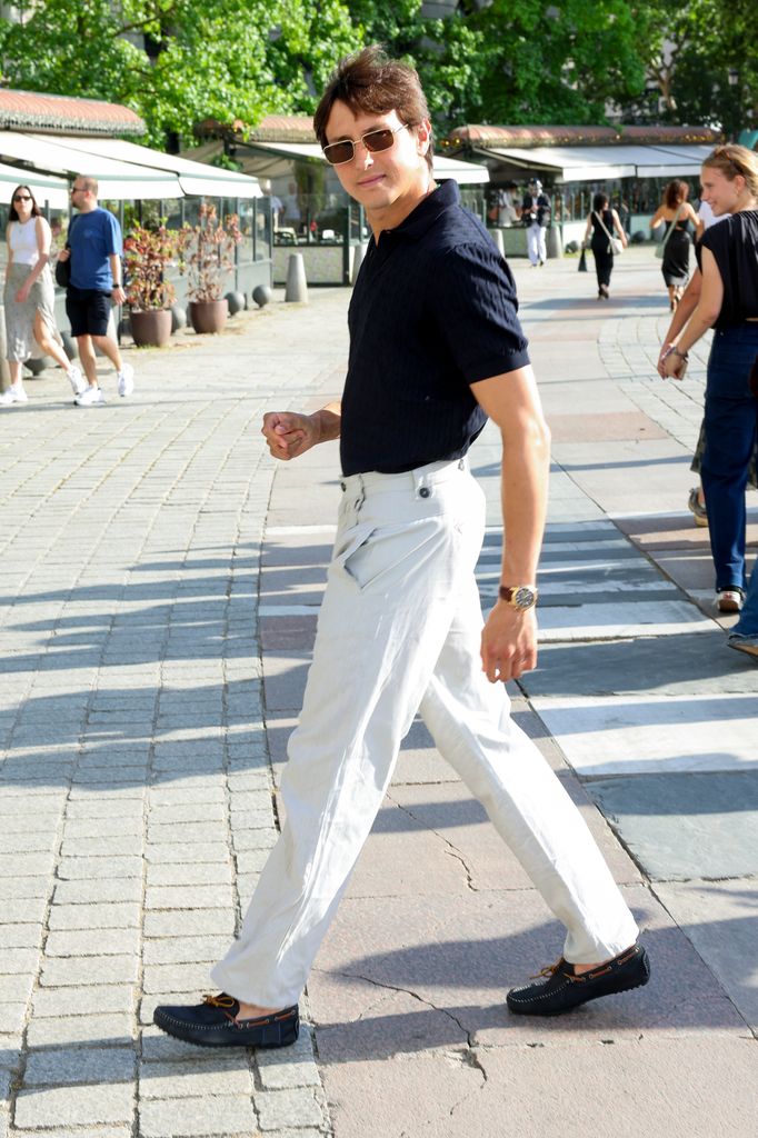 Roca Rey paseando por Madrid