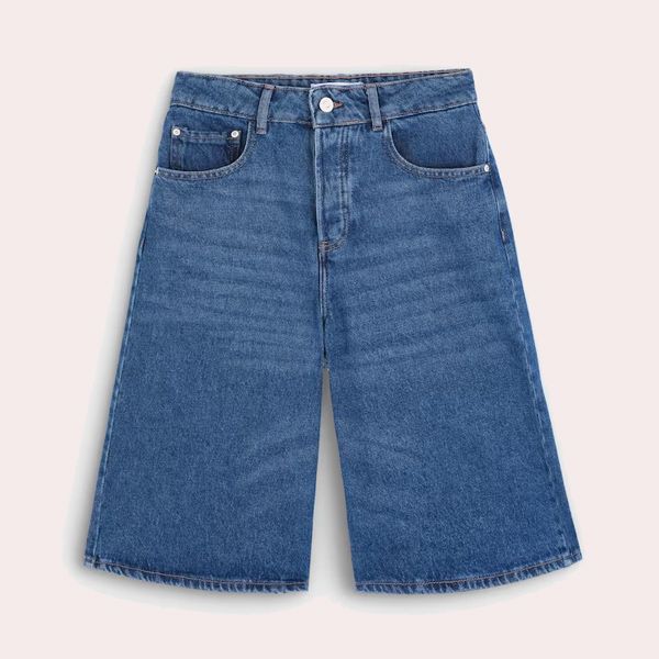 Bermudas de mujer largos de tiro alto SCALPERS