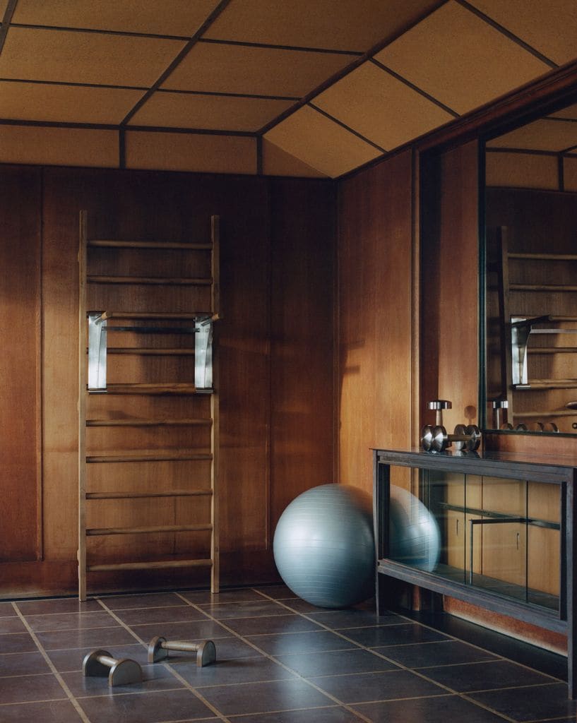 Habitación para practicar yoga