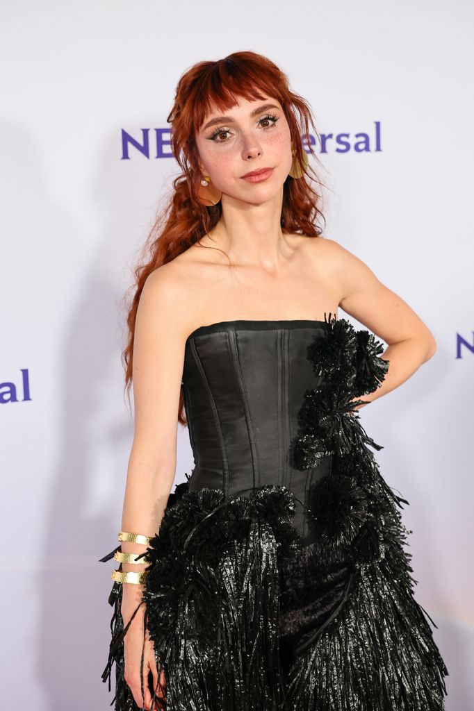 Natalia Téllez en el Upfront 2026 de Telemundo en el Rainbow Room en Nueva York.