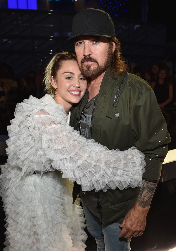 Miley Cyrus y Billy Ray Cyrus