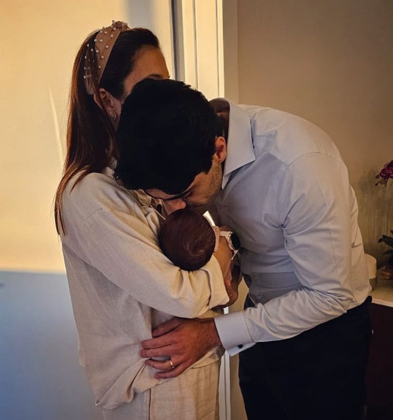 Maity y Anuar le dieron la bienvenida a su pequeña Nour el 9 de abril de este año.