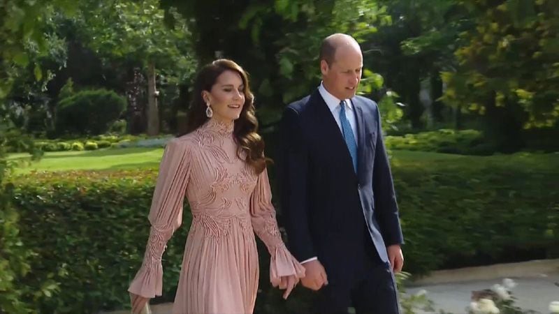 Kate Middleton y su look para ir de boda real en Jordania