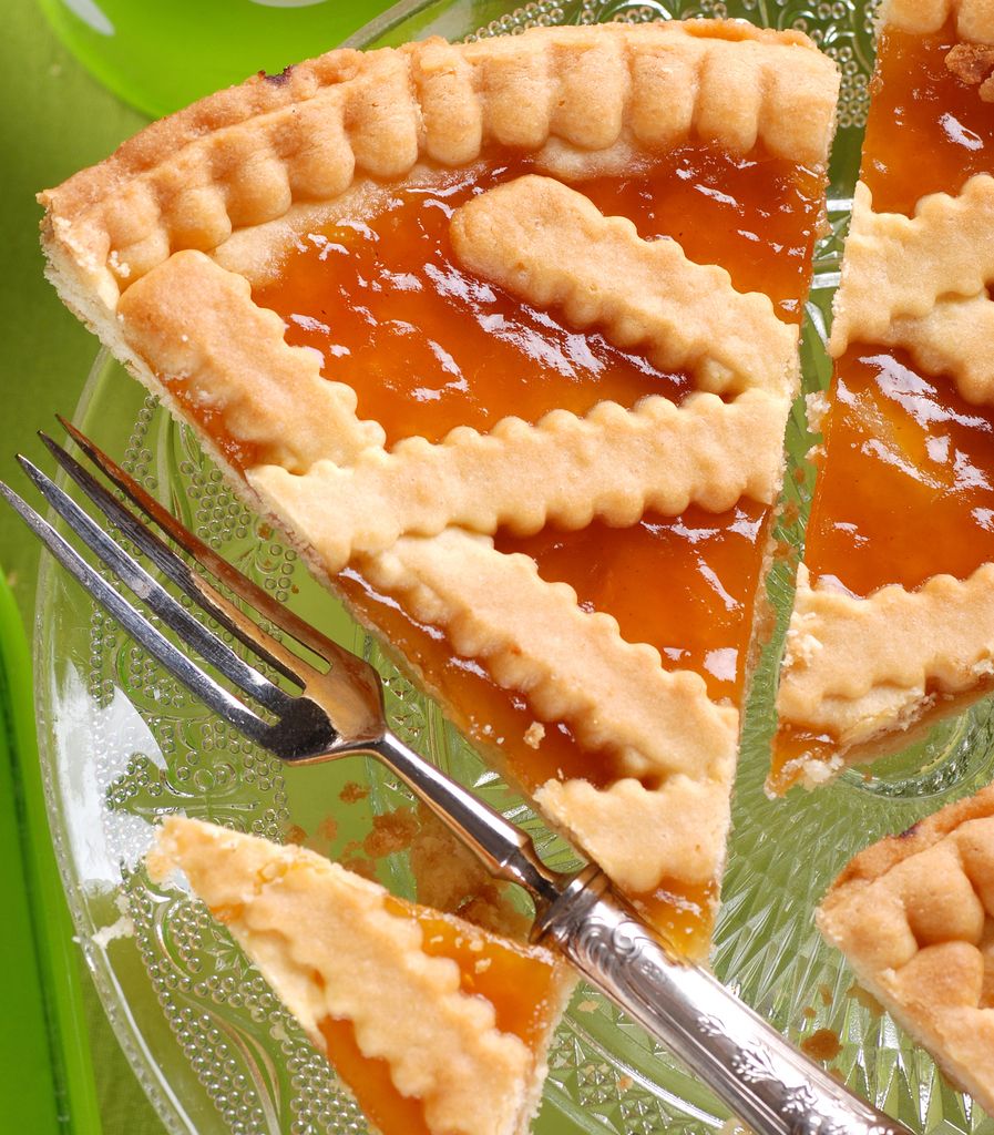 Crostata de albaricoque