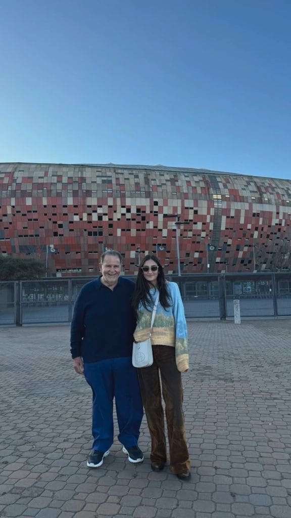 Raúl de Molina y su hija Mia