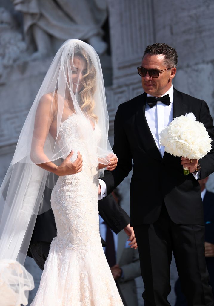Alice Campello y Álvaro Morata el día de su boda