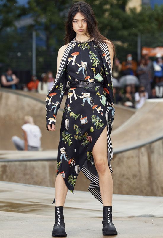 Vestido de setas