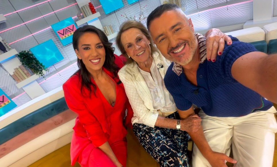 El 'selfie' de Pepe del Real con Paloma Barrientos y Patricia Pardo