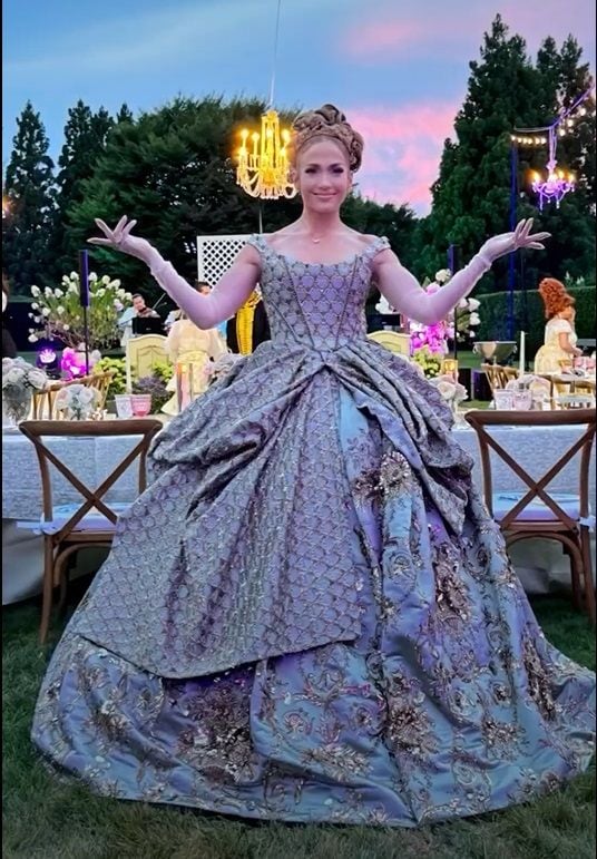 Jennifer Lopez. Fiesta 55 cumpleaños