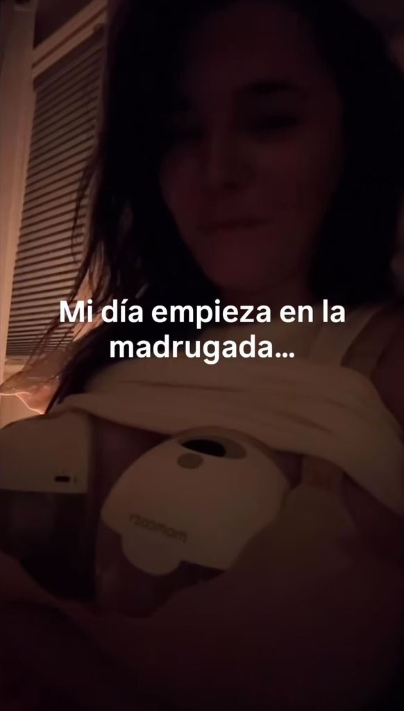 Martha Higareda compartió con sus seguidores su proceso de lactancia. 