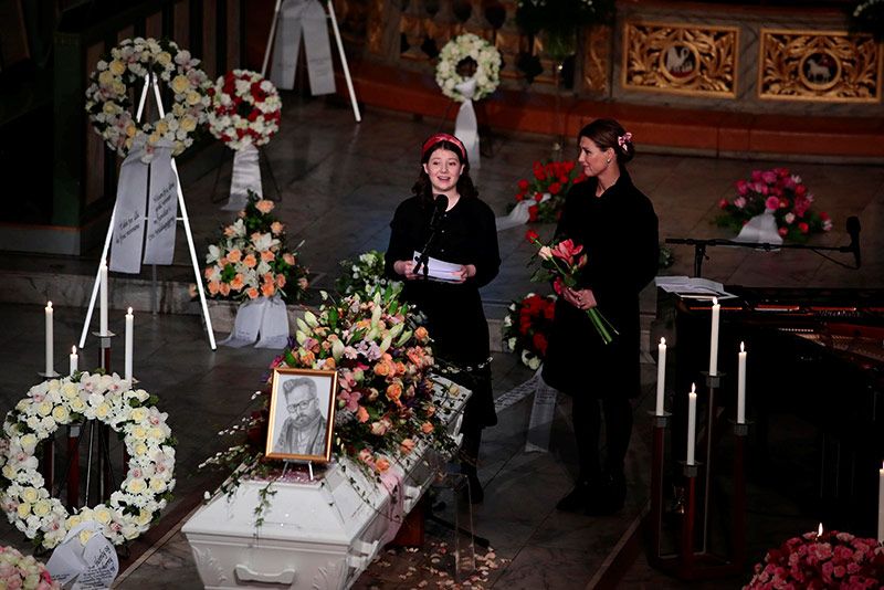 Funeral Ari Behn