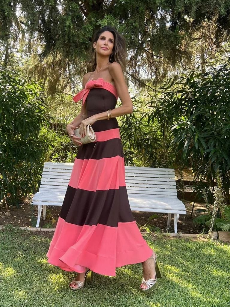 Inés Domecq con look de invitada