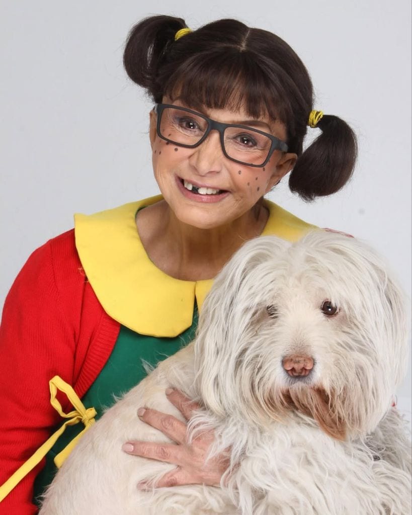María Antonieta de las Nieves personificó a 'La Chilindrina' en la serie 'El Chavo'