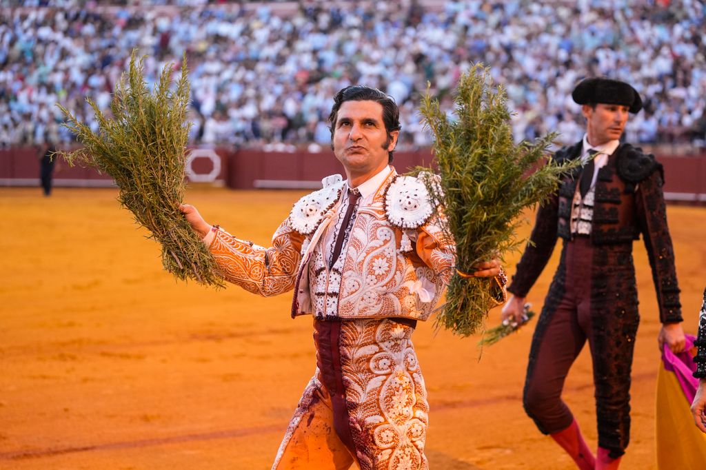 Jose Antonio Morante de la Puebla en la tarde del 4 de junio en Sevilla
