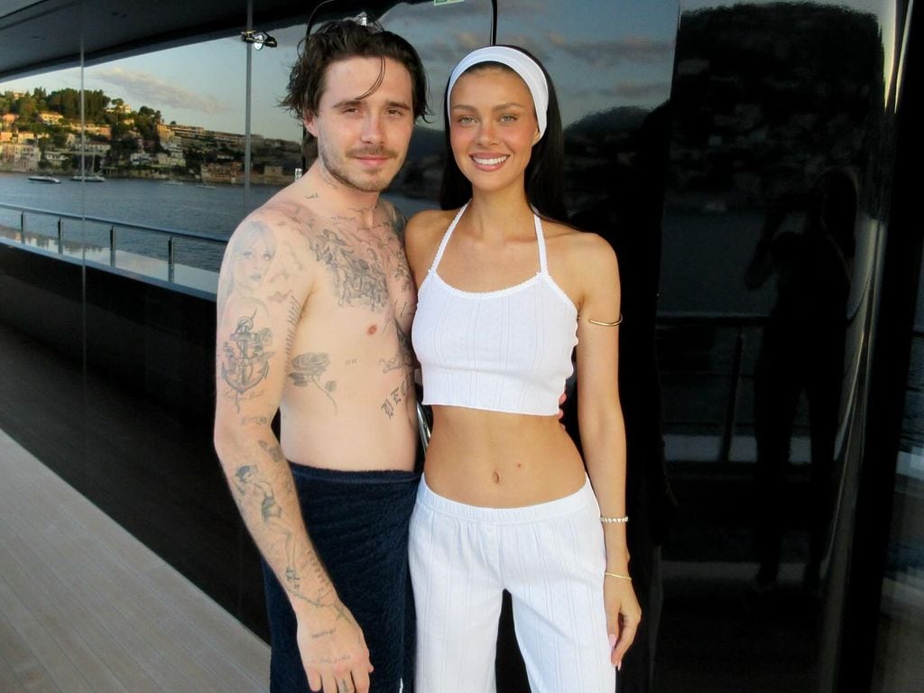 Brooklyn Beckham y Nicola Peltz están vacacionando en la riviera francesa.