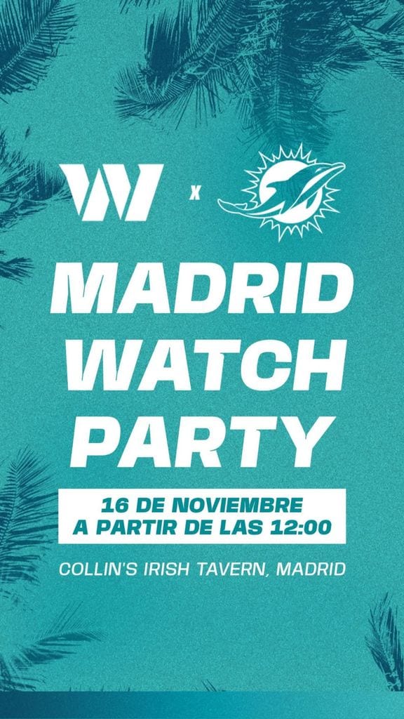 Cartel del partido del domingo: Commanders vs Dolphins