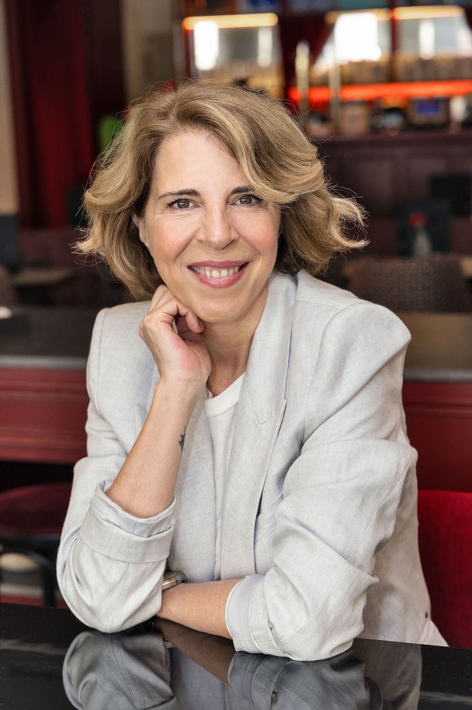 Un primer plano de Soledad Giménez