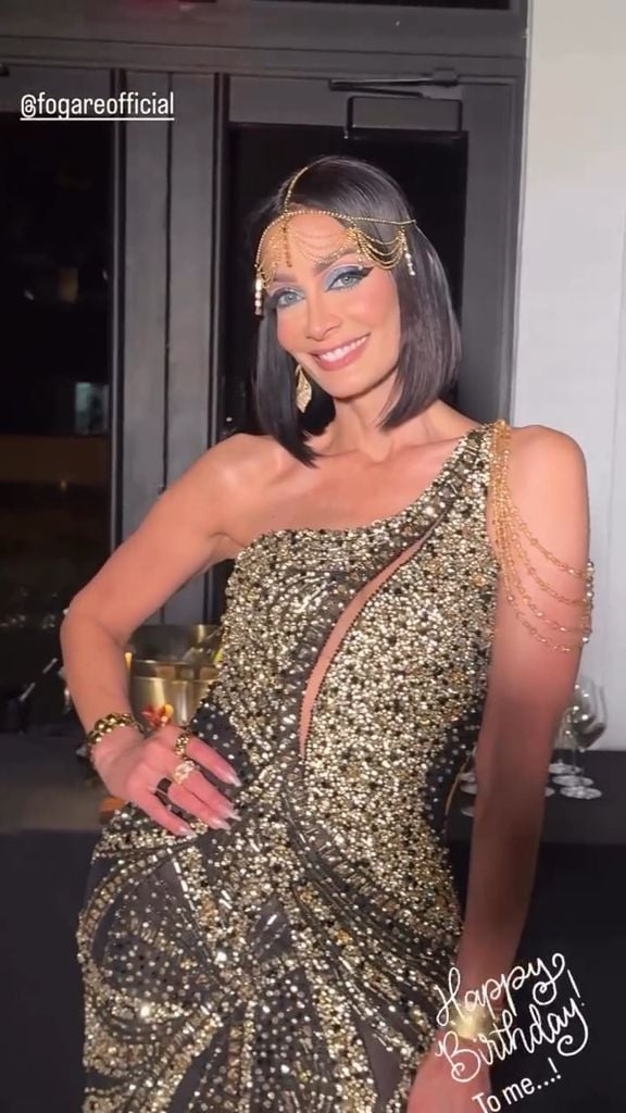 Dayanara Torres convertida en Cleopatra para su fiesta de cumpleaños
