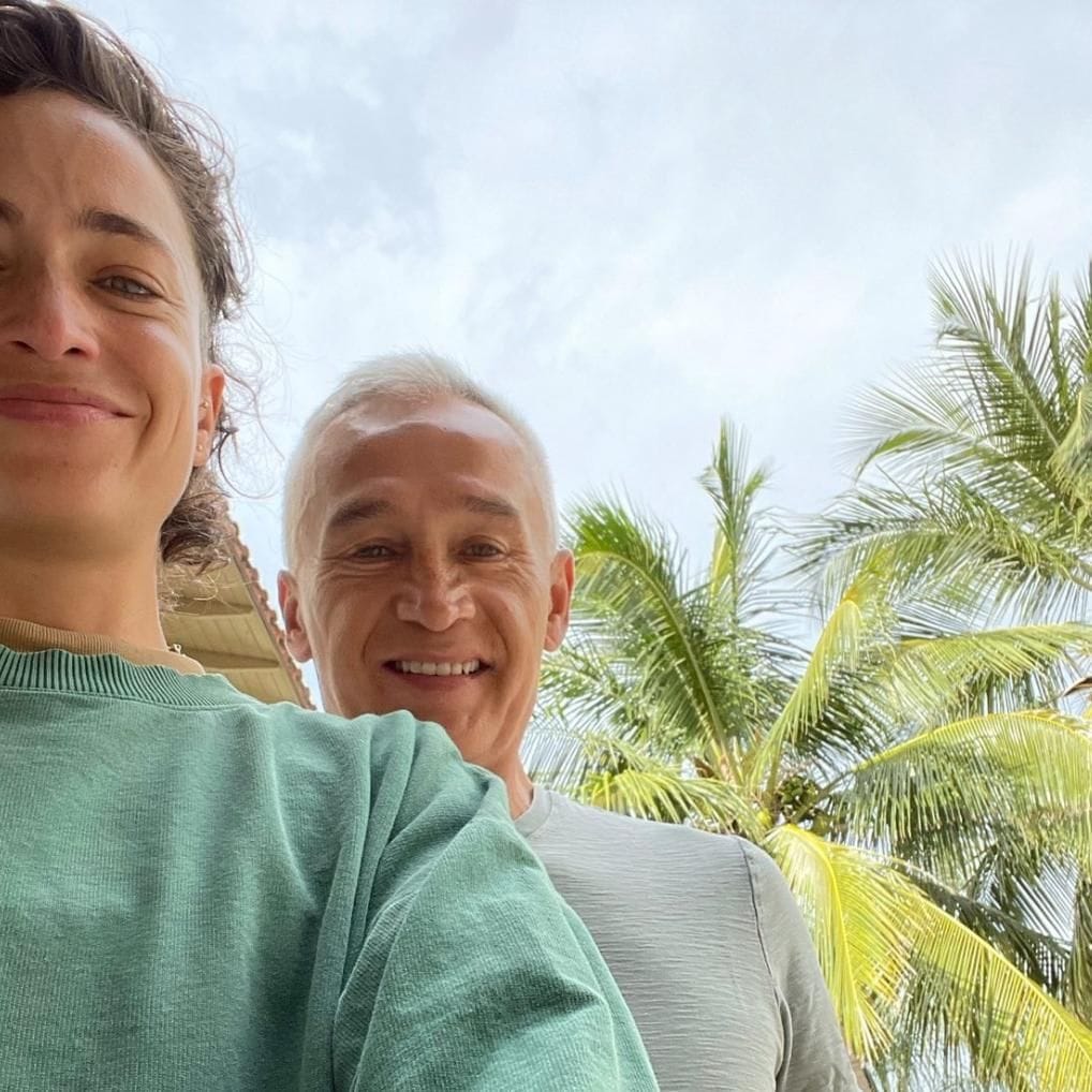 Jorge Ramos y su hija