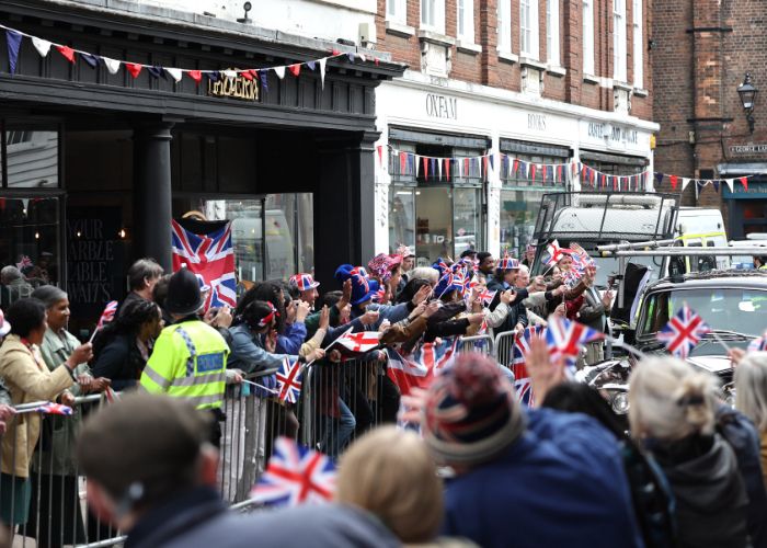 Rodaje de 'The Crown'