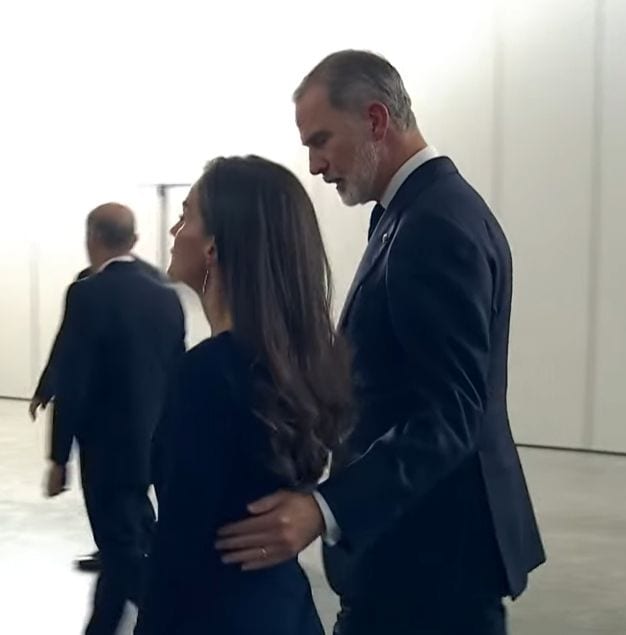 Los reyes Felipe y Letizia en el homenaje a las víctimas de la DANA