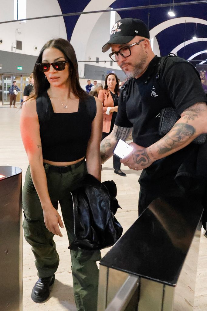 Kiko Rivera, con Lola García