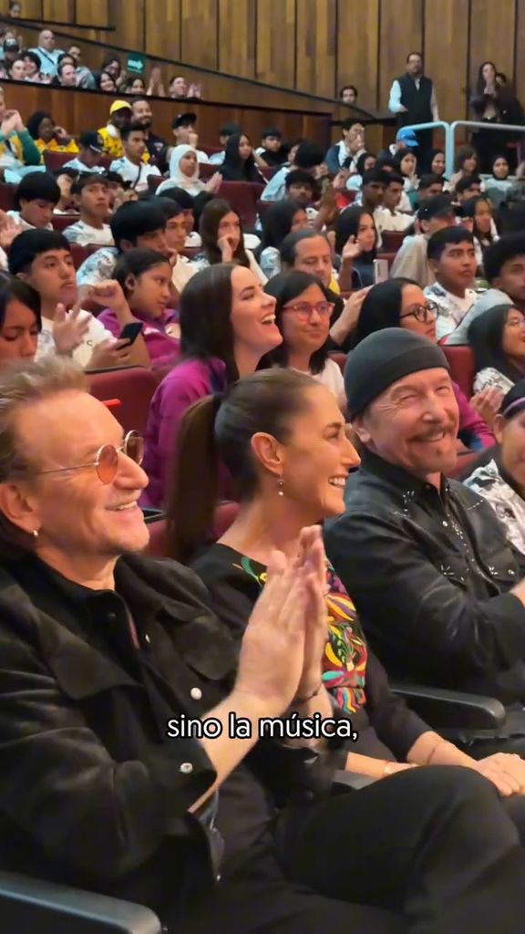 U2 durante su estancia en la Ciudad de México