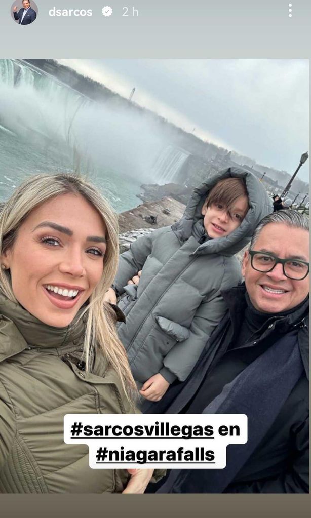 Daniel Sarcos y Alessandra Villegas