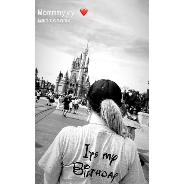 Angélica Rivera estaba feliz por su cumpleaños en Disney World 