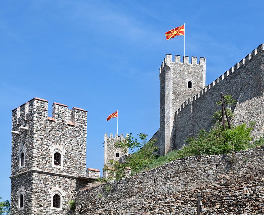 Castillo de Skopje, Macedonia del Norte