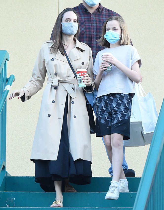 Angelina Jolie y su hija Vivienne