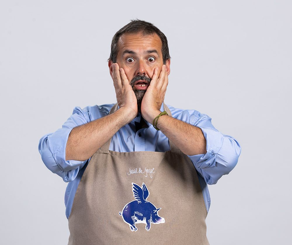 David de Jorge acaba de recibir el Premio Nacional de Gastromomía como Mejor Comunicador.