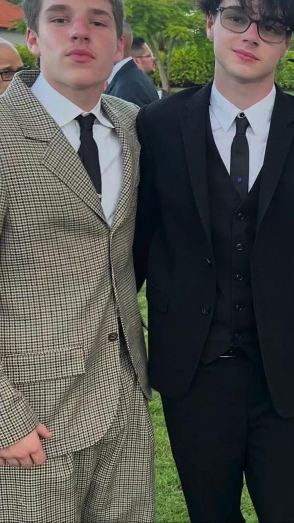 Ricky Martin mostró lo grandes y apuestos que están sus mellizos Matteo y Valentino.