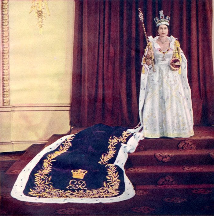 Reina Isabel II coronación