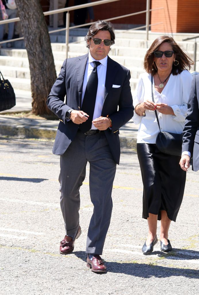 Francisco Rivera asiste al funeral de Alfonso Ordóñez