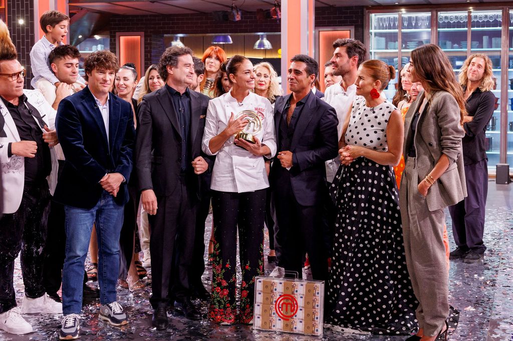 La presentadora dedicó el premio a sus hijos, Rocío Crusset y Alberto Herrera