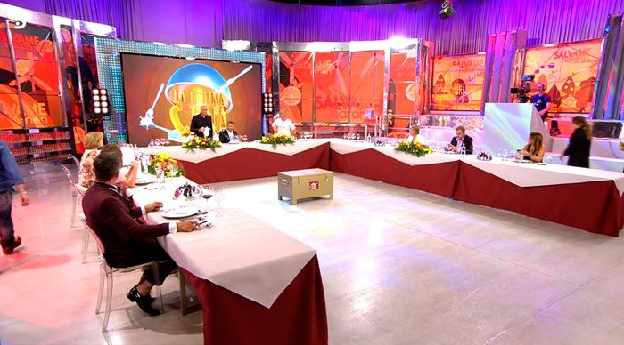 Colaboradores de 'Sálvame' en 'La última cena'